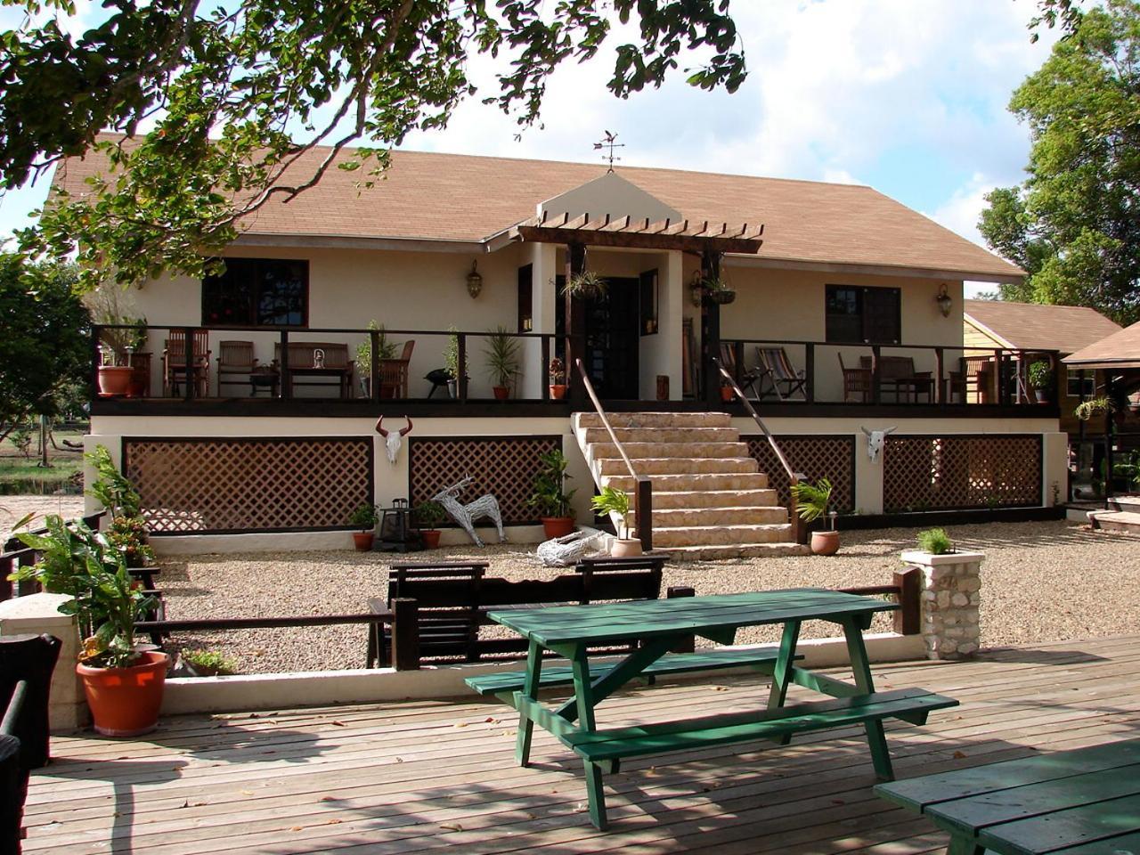 Crooкed Tree Lodge Belize Crooked Tree Exterior foto